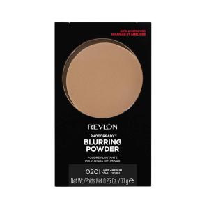 Revlon PhotoReady Blurring Face Powder Makeup, Longwear, Light-Medium Coverage, Stocking Stuffer for Her, Shine & Oil-Free, 010 Fair Light, 0.25 oz(020 Light/Medium)