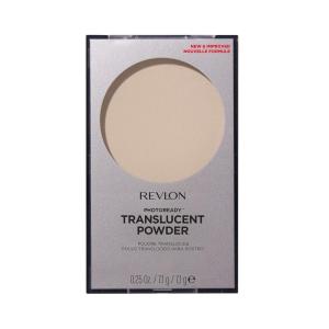 Revlon PhotoReady Blurring Face Powder Makeup, Longwear, Light-Medium Coverage, Stocking Stuffer for Her, Shine & Oil-Free, 010 Fair Light, 0.25 oz(Translucent)