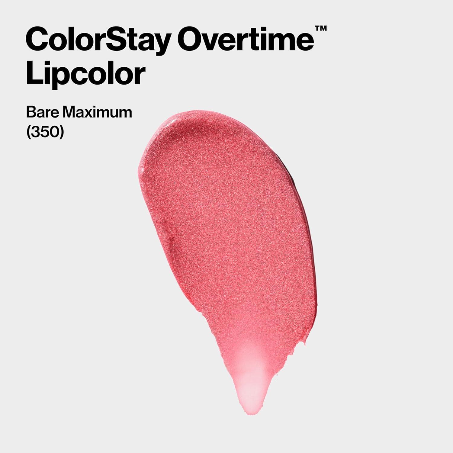 image:imageRevlon Liquid Lipstick with Clear Lip Gloss ColorStay Overtime Lipcolor Stocking Stuffer for Women 480 Unending Red 007 fl oz020 Constantly Coral