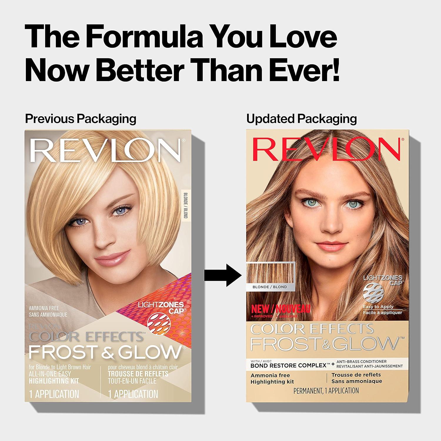 image:imageRevlon Color Effects Highlighting Kit Permanent Hair Dye For Balayage Frosting amp Ombre Styling Ammonia amp Paraben Free 30 Honey 8 Oz Pack of 1Blonde