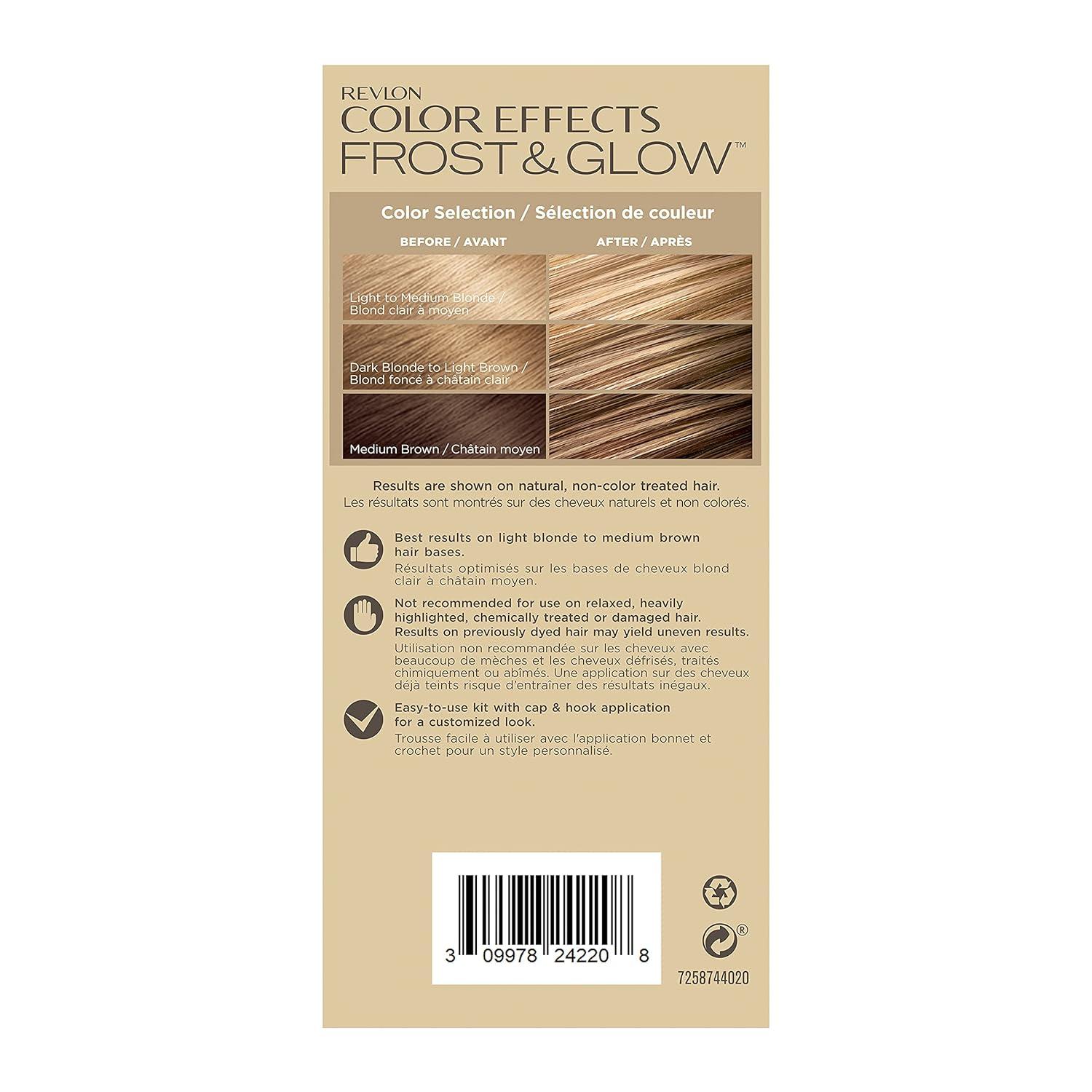 image:imageRevlon Color Effects Highlighting Kit Permanent Hair Dye For Balayage Frosting amp Ombre Styling Ammonia amp Paraben Free 30 Honey 8 Oz Pack of 1Blonde