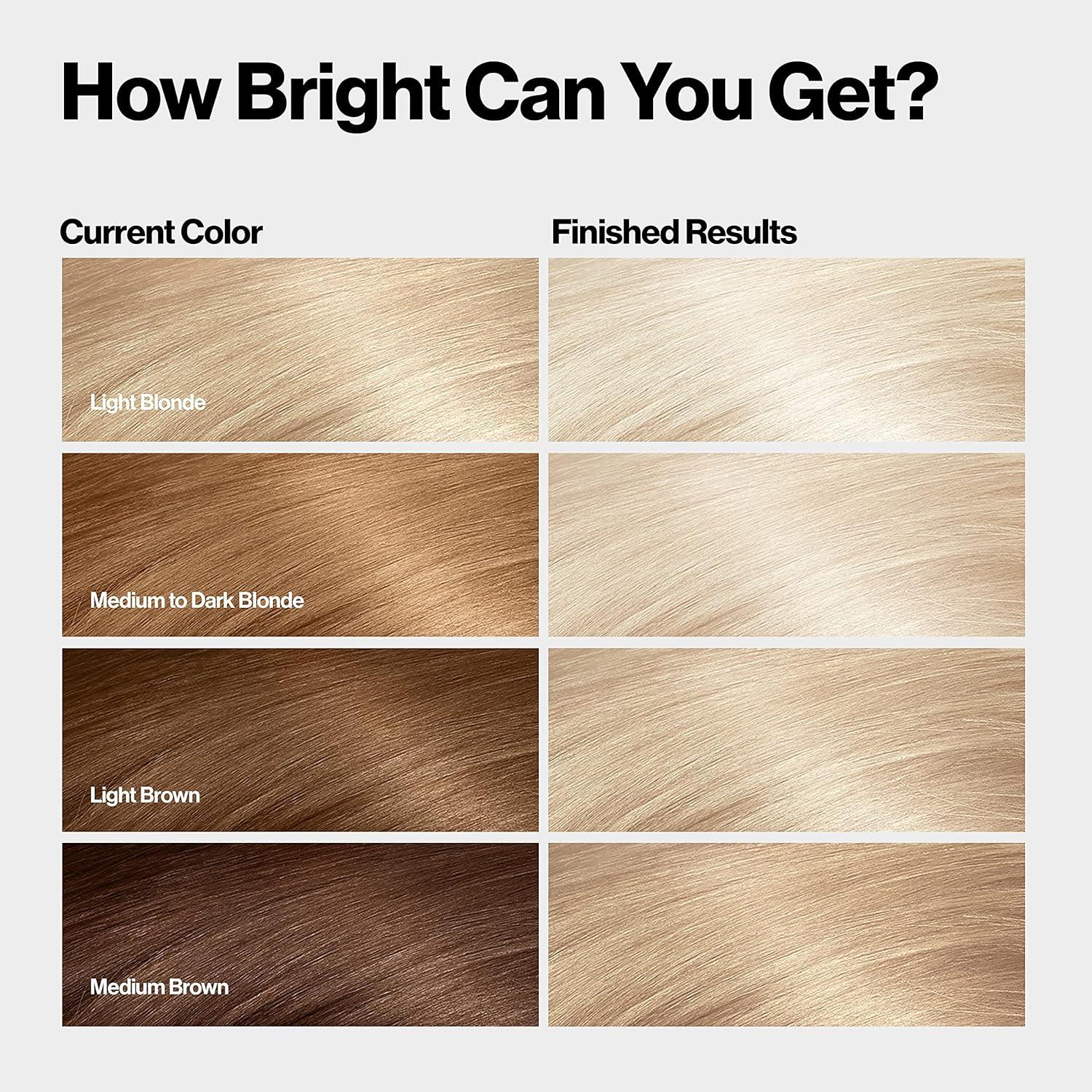 image:imageRevlon Color Effects Permanent Highlighting Kit Ammonia amp Paraben Free Hair Dye 60 Platinum 8 Oz Pack of 11 Count Pack of 1