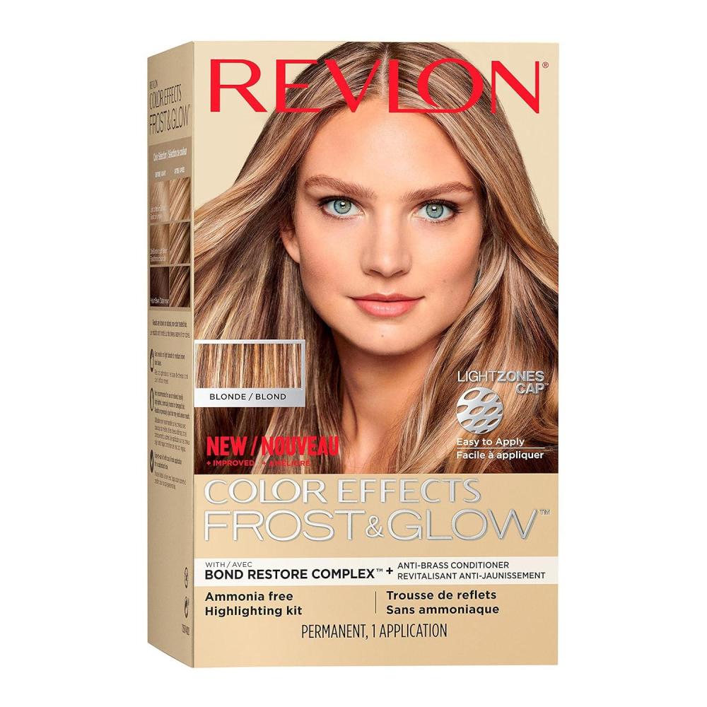 image:imageRevlon Color Effects Highlighting Kit Permanent Hair Dye For Balayage Frosting amp Ombre Styling Ammonia amp Paraben Free 30 Honey 8 Oz Pack of 1Blonde