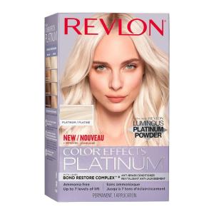 Revlon Color Effects Permanent Highlighting Kit, Ammonia & Paraben Free Hair Dye, 60 Platinum, 8 Oz (Pack of 1)(1 Count (Pack of 1))