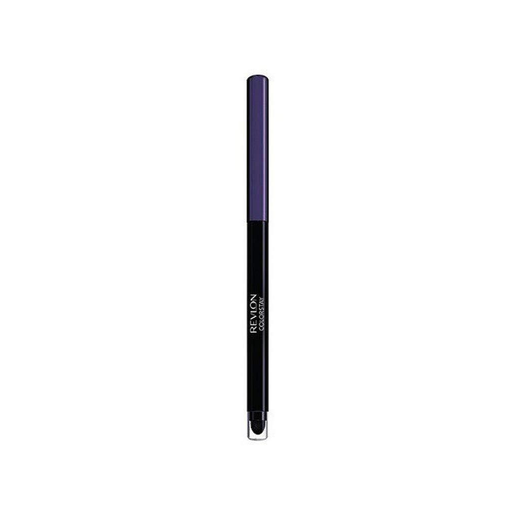 image:imageRevlon ColorStay Pencil Waterproof Eyeliner SmudgeProof Eye Makeup with BuiltIn Sharpener 203 Brown 001 ozBlack Violet