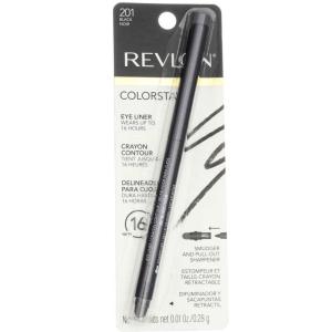 Revlon ColorStay Pencil Waterproof Eyeliner, Smudge-Proof, Eye Makeup with Built-In Sharpener, 203 Brown, 0.01 oz(Black 201)