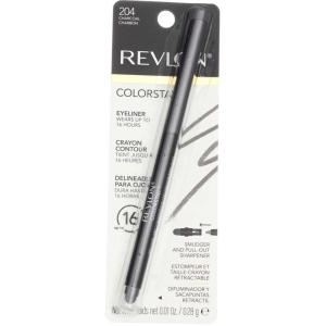 Revlon ColorStay Pencil Waterproof Eyeliner, Smudge-Proof, Eye Makeup with Built-In Sharpener, 203 Brown, 0.01 oz(Charcoal)