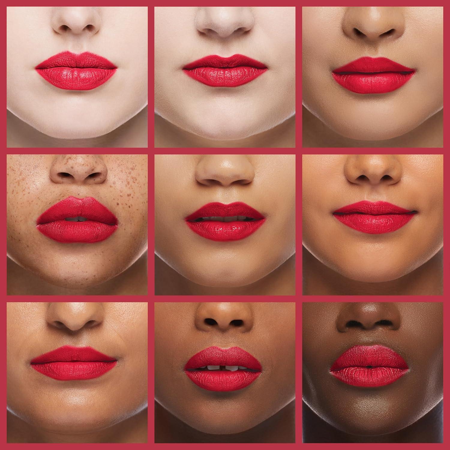 image:imageREVLON Super Lustrous Lipstick Creamy Formula For Soft FullerLooking Lips Moisturized Feel Iced Amethyst 625 015 oz006 Really Red