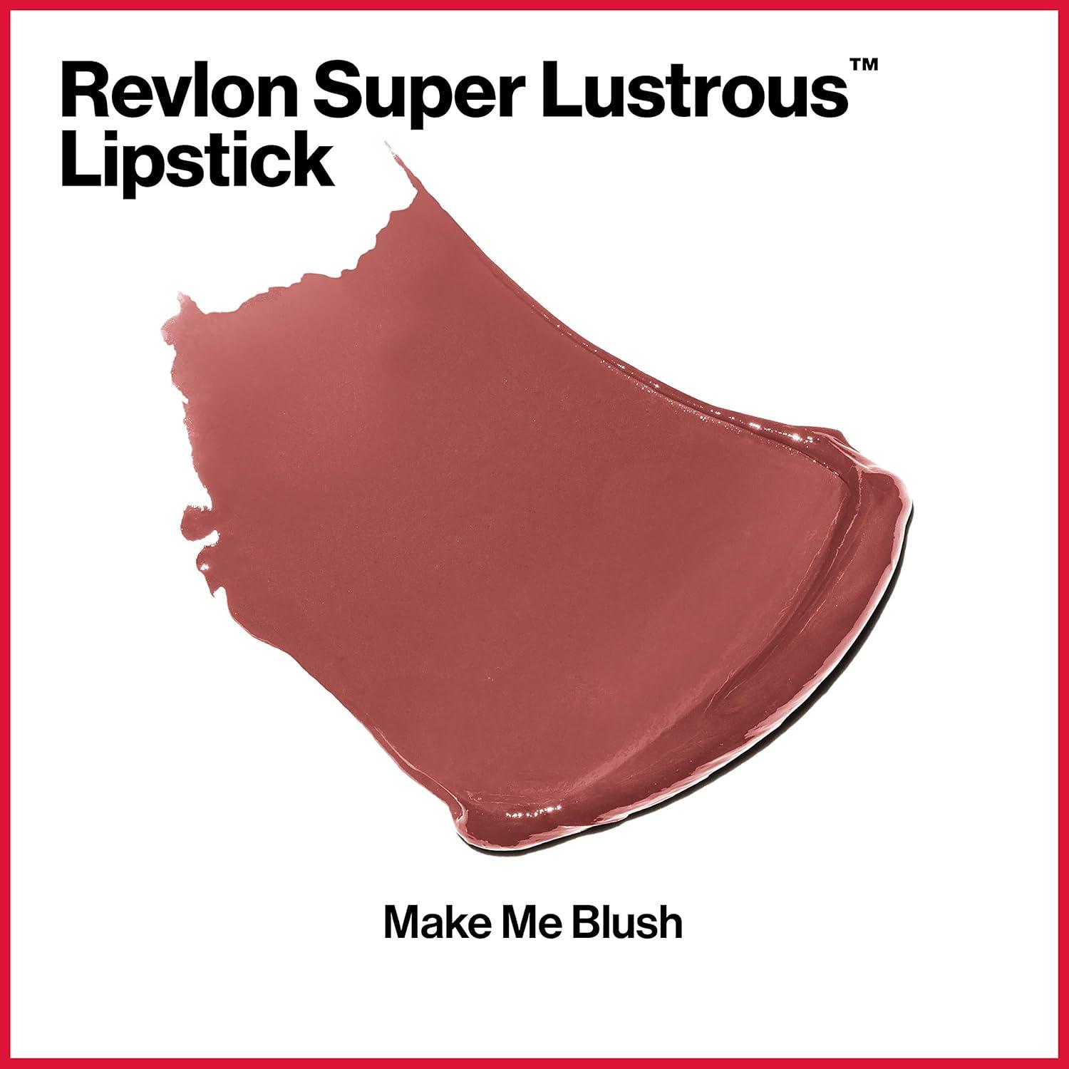image:imageREVLON Super Lustrous Lipstick Creamy Formula For Soft FullerLooking Lips Moisturized Feel Iced Amethyst 625 015 oz763 Make Me Blush