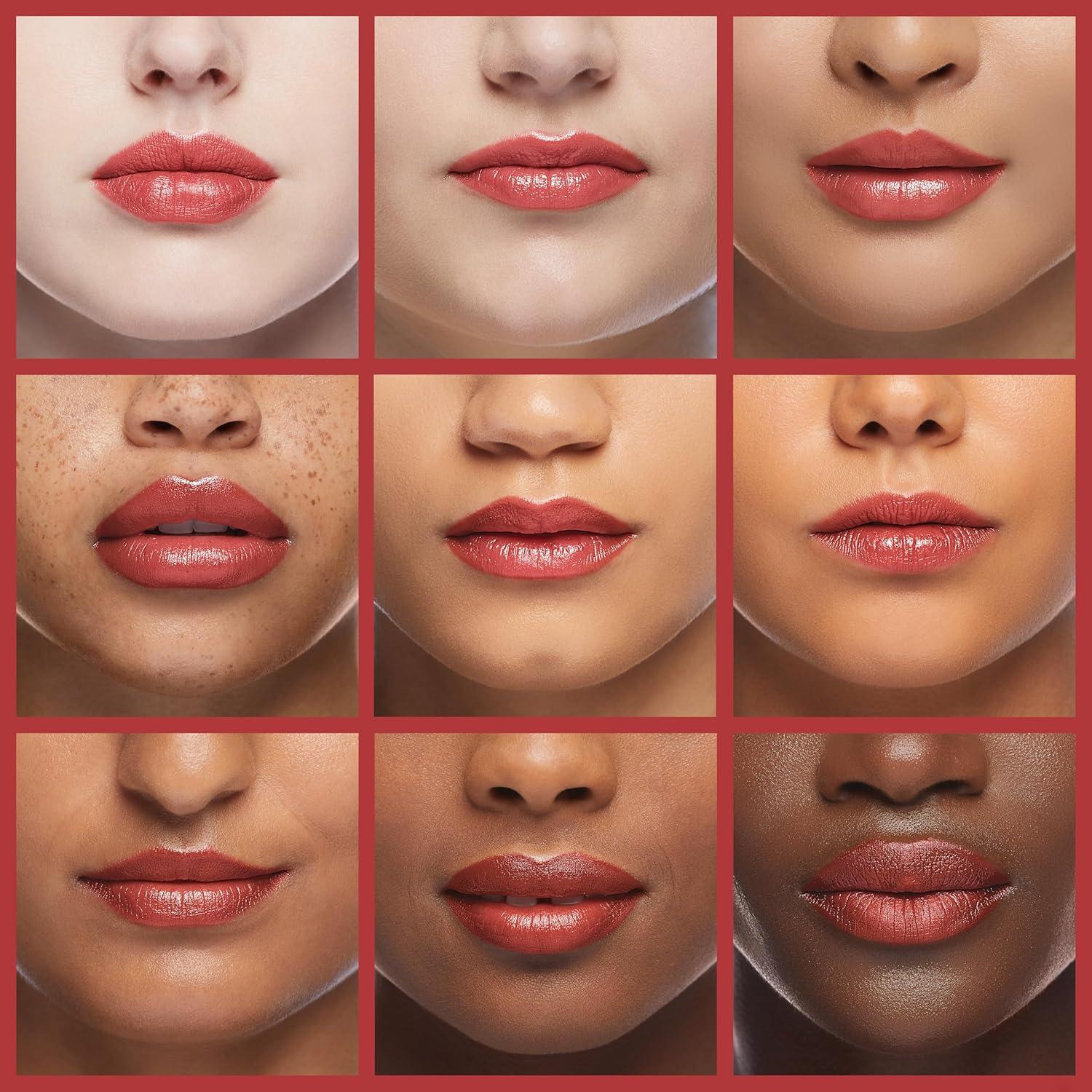 image:imageREVLON Super Lustrous Lipstick Creamy Formula For Soft FullerLooking Lips Moisturized Feel Iced Amethyst 625 015 oz782 Ruby Attitude