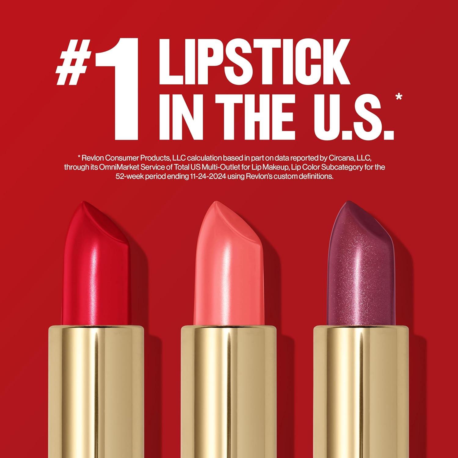 image:imageREVLON Super Lustrous Lipstick Creamy Formula For Soft FullerLooking Lips Moisturized Feel Iced Amethyst 625 015 oz811 Laidback Lilac