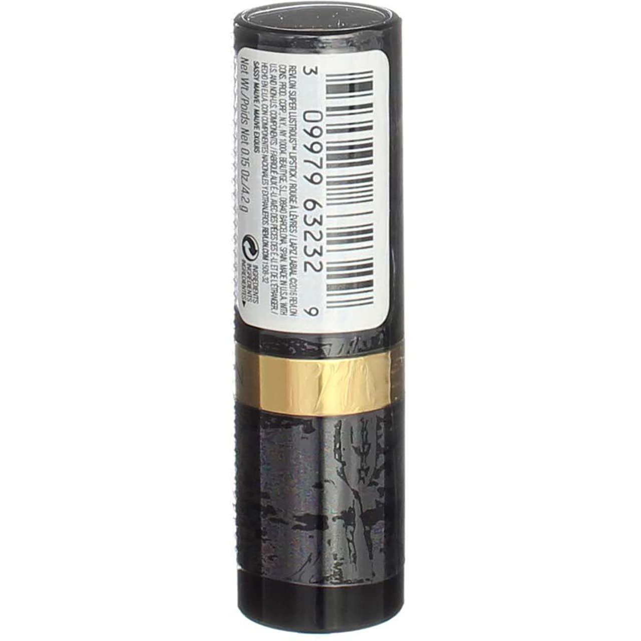 image:imageREVLON Super Lustrous Lipstick Creamy Formula For Soft FullerLooking Lips Moisturized Feel Iced Amethyst 625 015 ozMauve