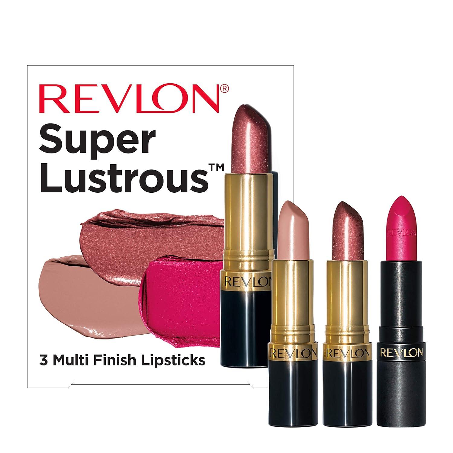 image:imageREVLON Super Lustrous Lipstick Creamy Formula For Soft FullerLooking Lips Moisturized Feel Iced Amethyst 625 015 ozPearl Matte Set