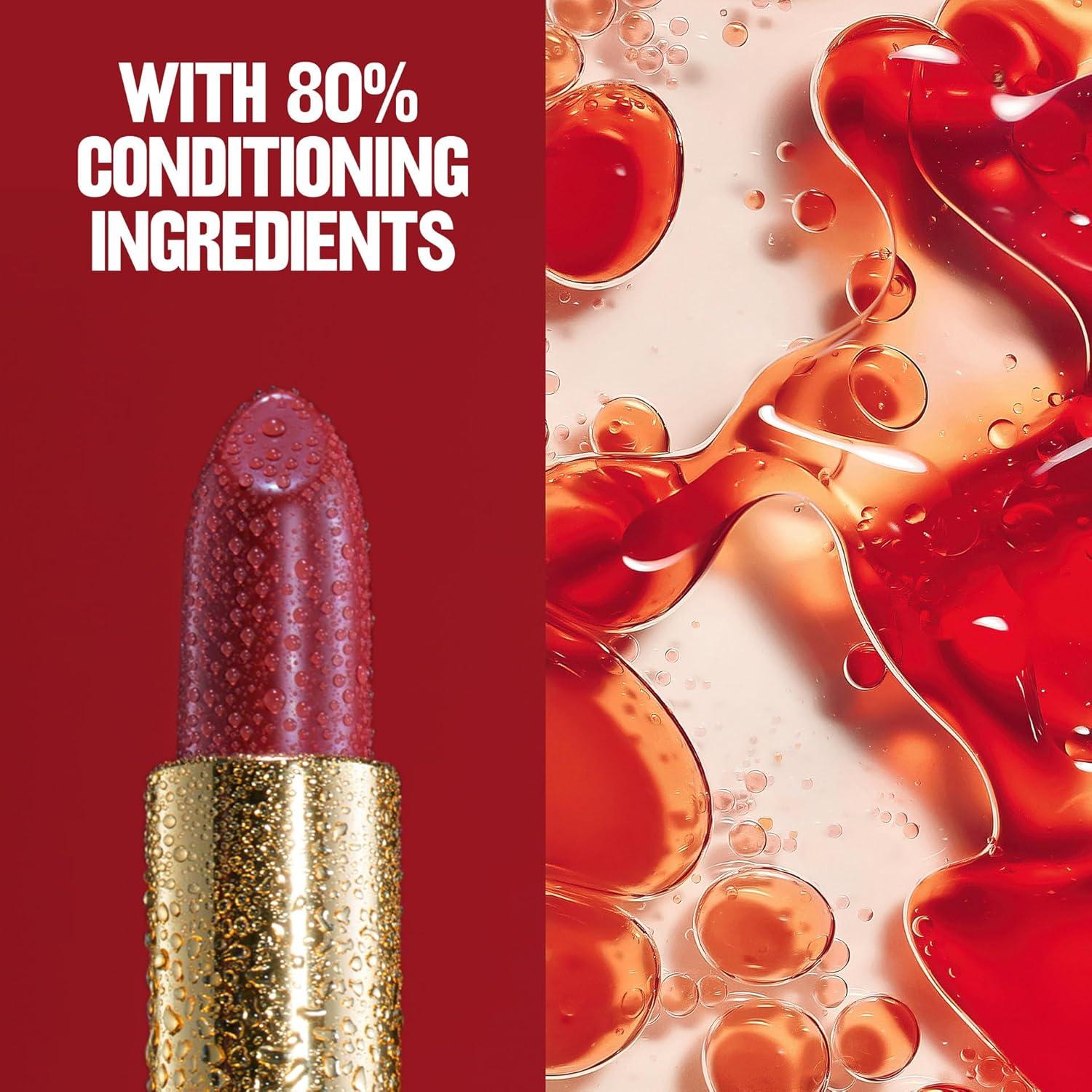 image:imageREVLON Super Lustrous Lipstick Creamy Formula For Soft FullerLooking Lips Moisturized Feel Iced Amethyst 625 015 ozPink