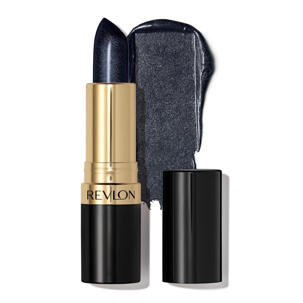image:imageREVLON Super Lustrous Lipstick Creamy Formula For Soft FullerLooking Lips Moisturized Feel Iced Amethyst 625 015 oz043 Midnight Mystery