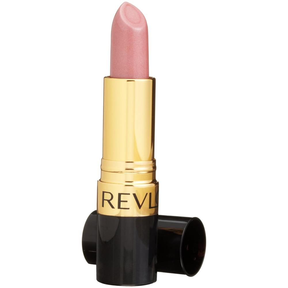 image:imageREVLON Super Lustrous Lipstick Creamy Formula For Soft FullerLooking Lips Moisturized Feel Iced Amethyst 625 015 ozPorcelain Pink