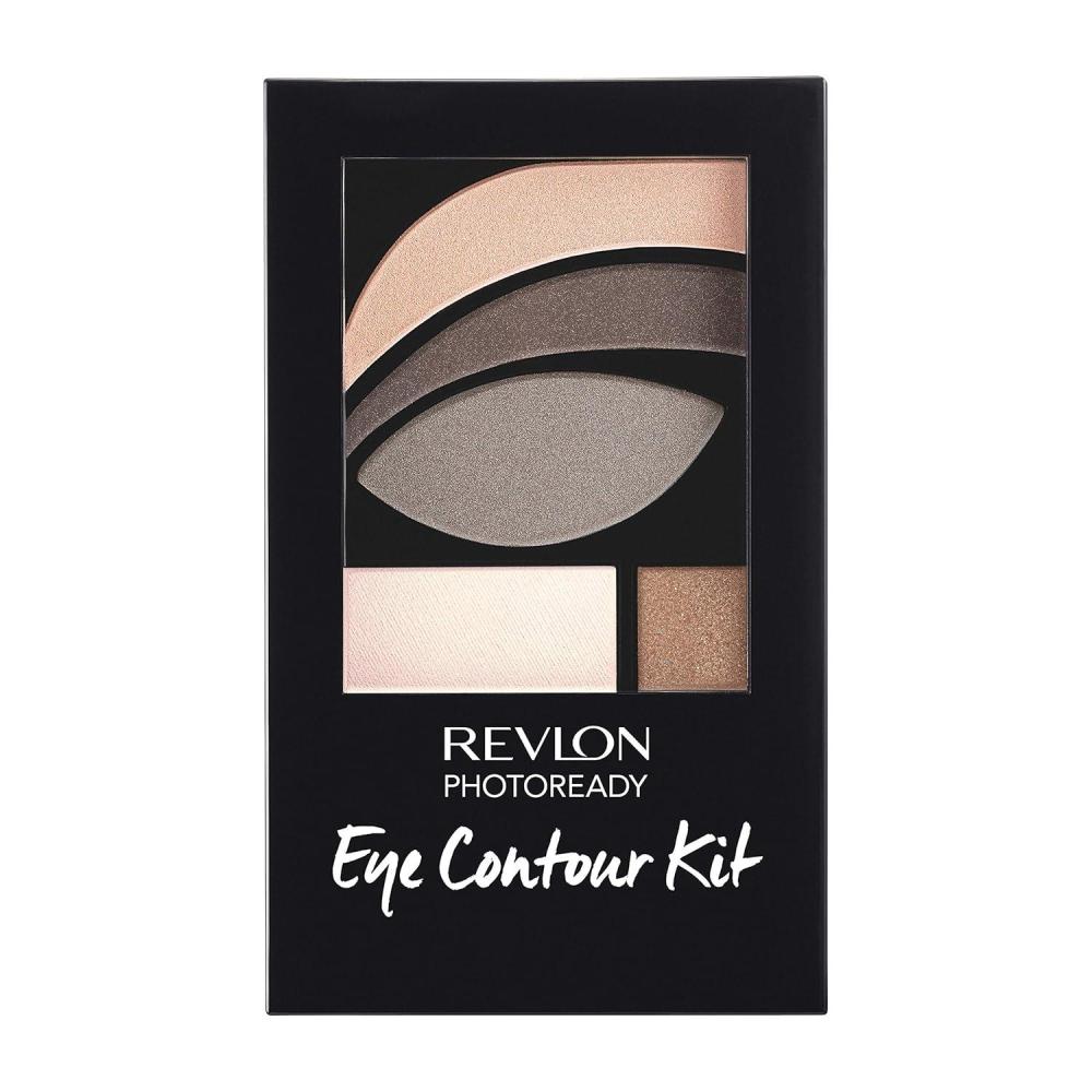 image:imageRevlon PhotoReady Eye Contour Kit Eyeshadow Palette with 5 WetDry Shades amp DoubleEnded Brush Applicator Metropolitan 501 01 ozMetropolitan