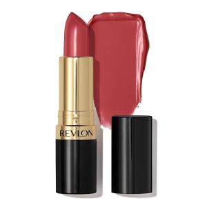 REVLON Super Lustrous Lipstick, Creamy Formula For Soft, Fuller-Looking Lips, Moisturized Feel, Iced Amethyst (625), 0.15 oz(225 Rosewine)