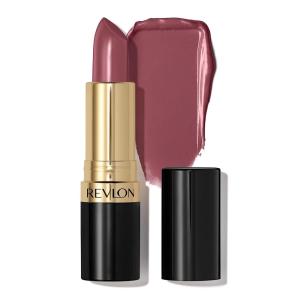 REVLON Super Lustrous Lipstick, Creamy Formula For Soft, Fuller-Looking Lips, Moisturized Feel, Iced Amethyst (625), 0.15 oz(473 Mauvey Night)