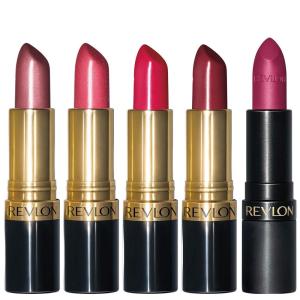 REVLON Super Lustrous Lipstick, Creamy Formula For Soft, Fuller-Looking Lips, Moisturized Feel, Iced Amethyst (625), 0.15 oz(Cream Pearl & Matte Set)